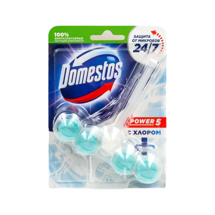 Блок для очищения унитаза DOMESTOS 68702408
