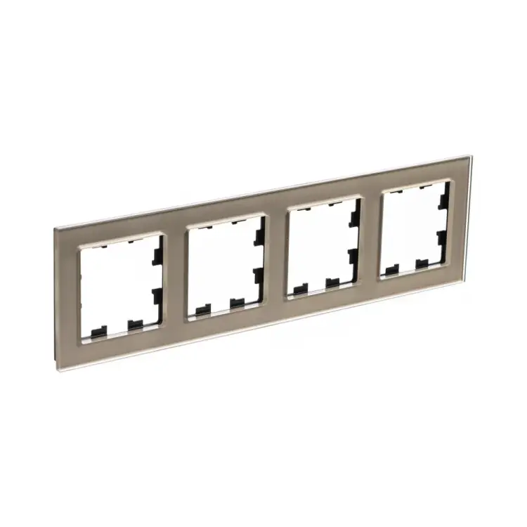 Четырехместная рамка Systeme Electric AtlasDesign NATURE ATN320504