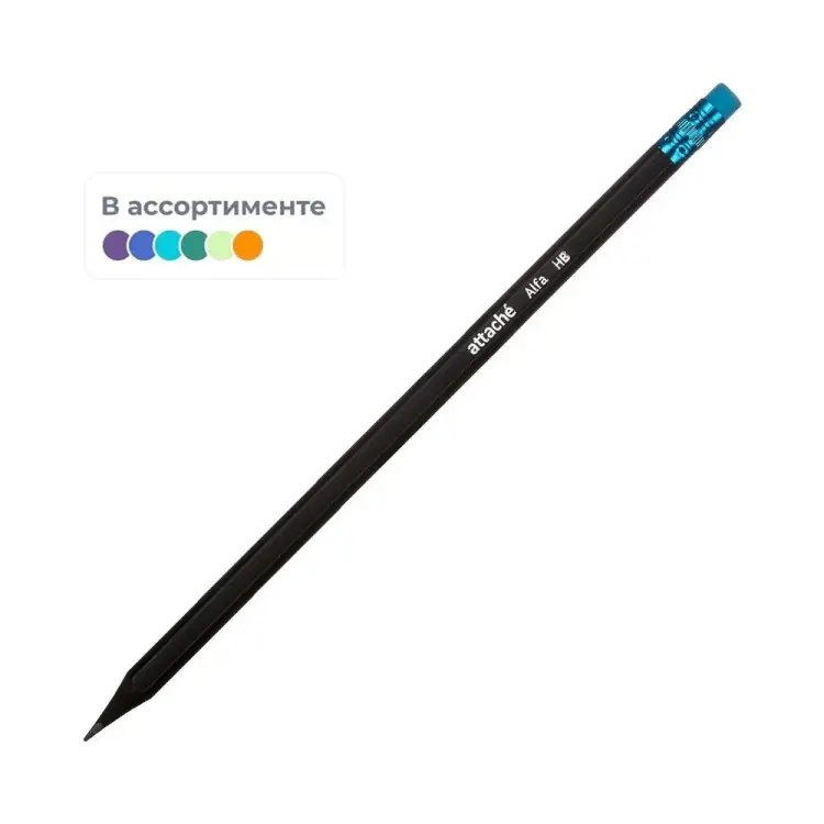 Чернографитный карандаш Attache Alfa 391142