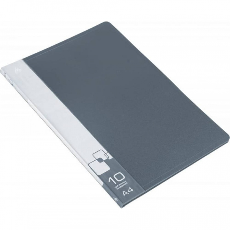Папка Бюрократ BPV10GREY