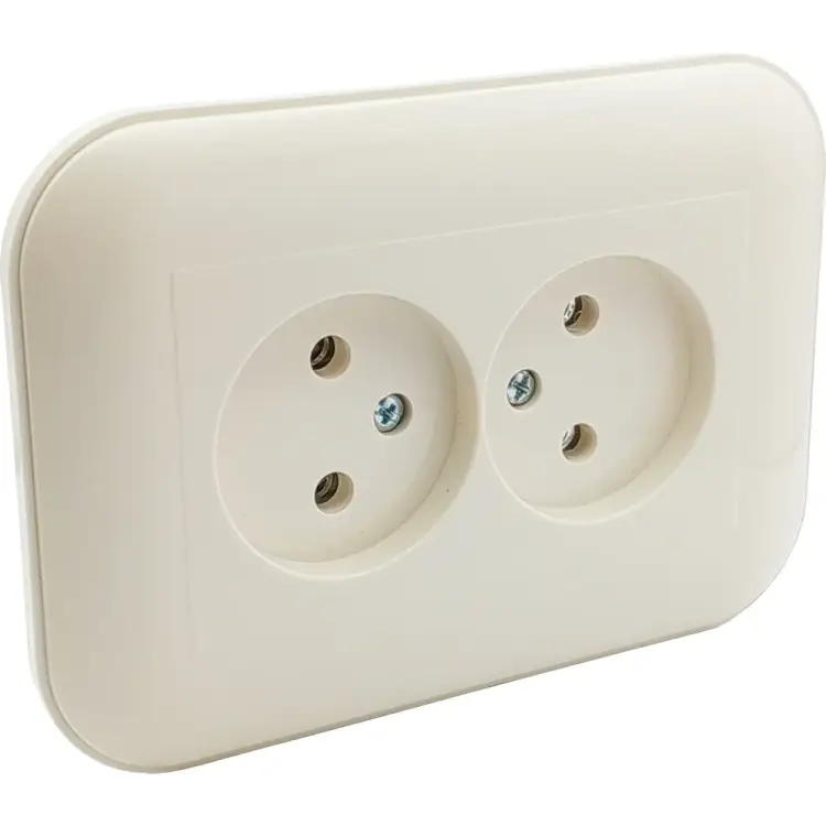 2-местная розетка OVIVO LOFT 404-020302-908