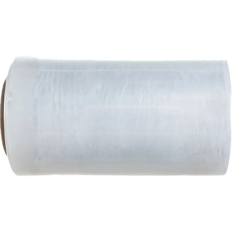 Стрейч-пленка ПАКПОЛИМЕР компакт первый сорт прозрачная 125мм 350гр 38 20мкм