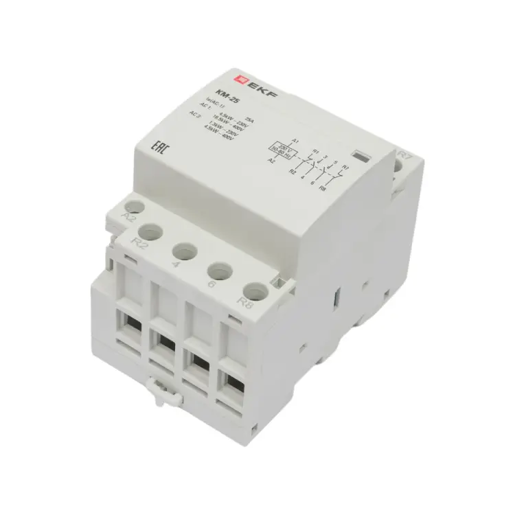 Модульный контактор EKF КМ PROxima km-3-25-22