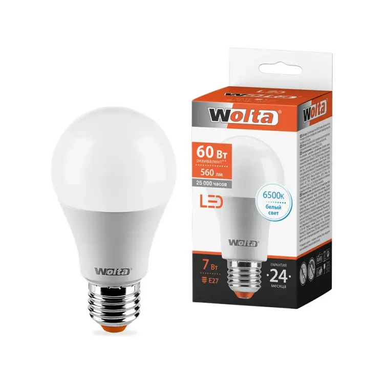 Лампа Wolta 25W55BL7E27 Лампа Wolta 25W55BL7E27