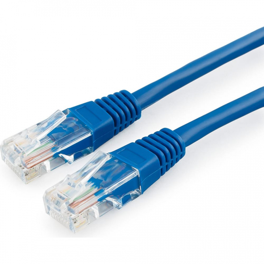 Литой многожильный медный патч-корд Cablexpert UTP PP10-0.5M/B