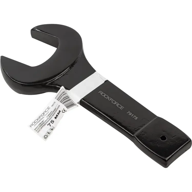 Ударный односторонний рожковый ключ Rockforce RF-79175(17493)