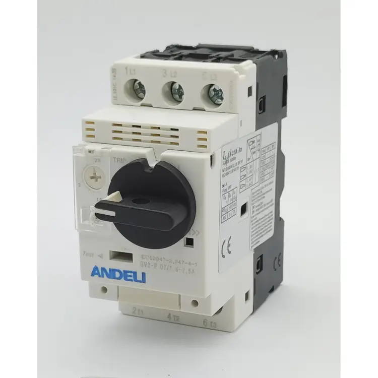 Пускатель ANDELI gv2-p07 1.6a~2.5a с поворотной ручкой ADL06-621