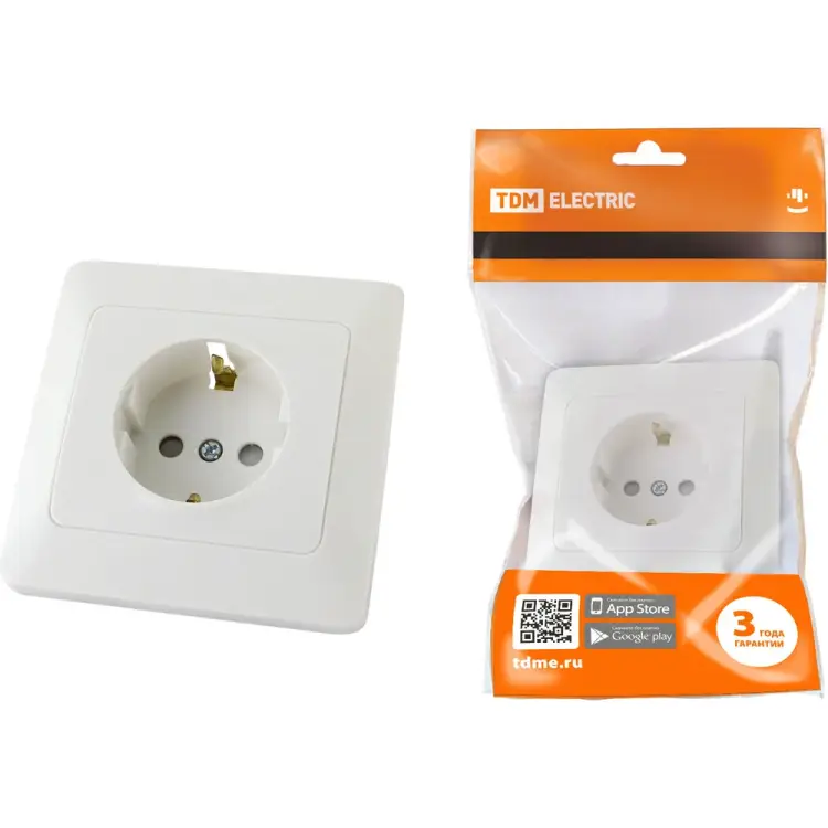Розетка TDM ELECTRIC Ильмень SQ1823-0014