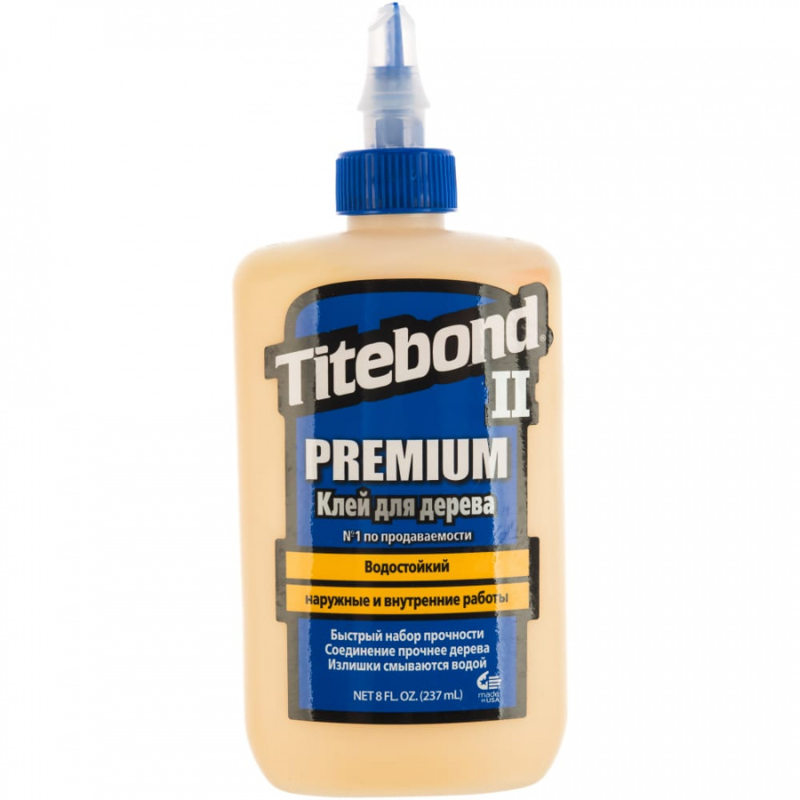 Столярный влагостойкий клей Titebond II Premium