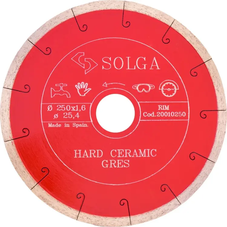 Алмазный диск Solga Diamant HARD CERAMICS 20010250 Алмазный диск Solga Diamant HARD CERAMICS 20010250