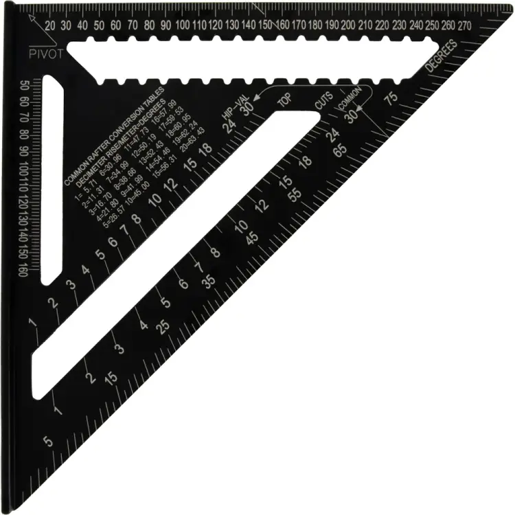 Метрический металлический угольник свенсона Optimus OPT-SS300