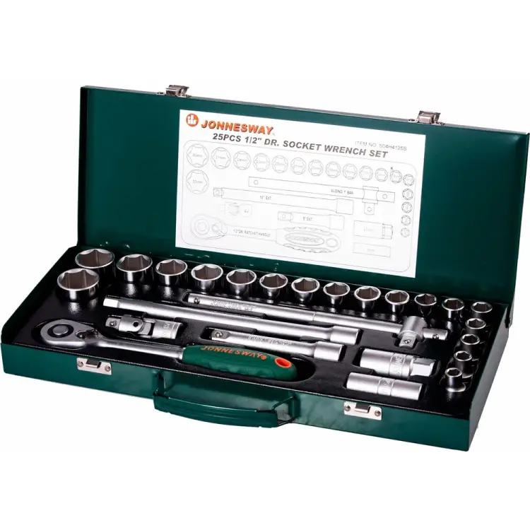 Набор торцевых головок Jonnesway S04H4125S