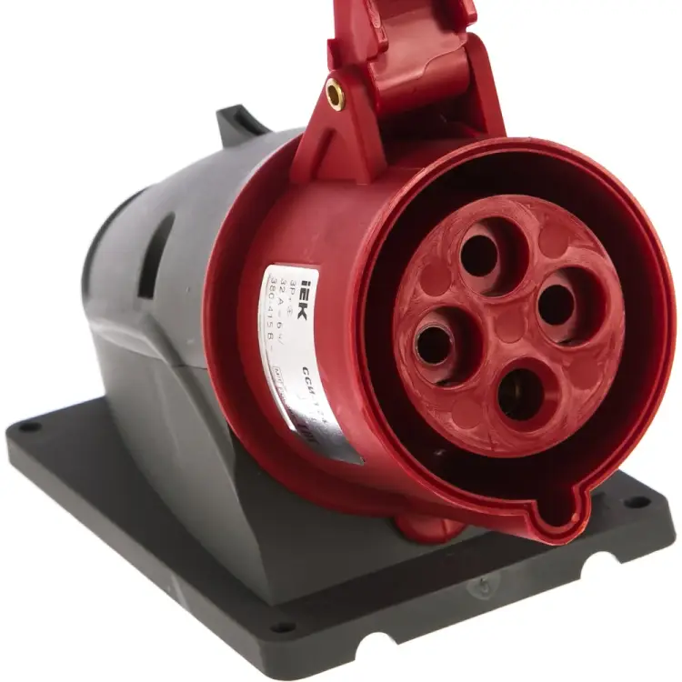 Стационарная розетка IEK MAGNUM ССИ-124 PSN12-032-4 Стационарная розетка IEK MAGNUM ССИ-124 PSN12-032-4