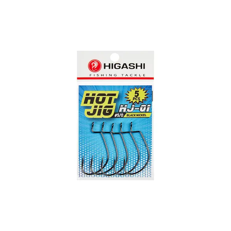 Офсетные крючки HIGASHI Hot Jig HJ-01 02051 Офсетные крючки HIGASHI Hot Jig HJ-01 02051