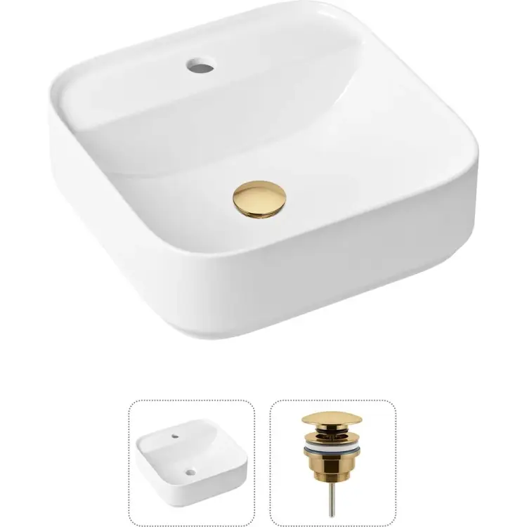 Накладная раковина для ванной Lavinia Boho Bathroom Sink Slim 21520843