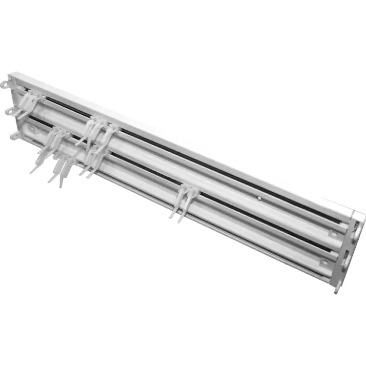 Алюминиевый трехполосный карниз Эскар katal 10 2424101400 Алюминиевый трехполосный карниз Эскар katal 10 2424101400