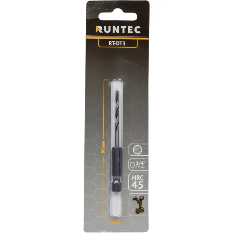 Сверло по дереву RUNTEC RT-DT3
