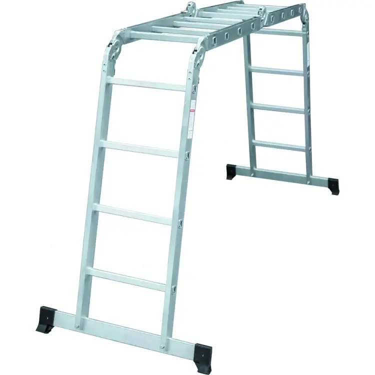 Алюминиевая лестница-трансформер Новая Высота 1323404 Алюминиевая лестница-трансформер Новая Высота 1323404