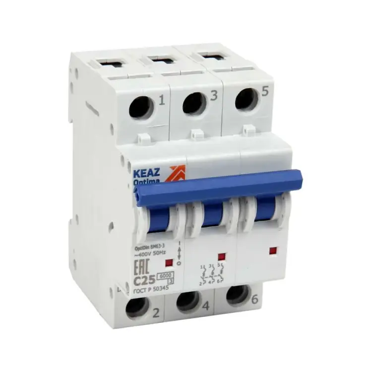 Автоматический модульный выключатель КЭАЗ 260807