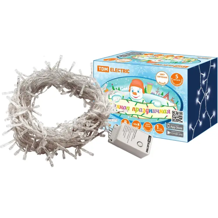 Светодиодная гирлянда TDM ELECTRIC СГ50Б5 SQ0361-0038