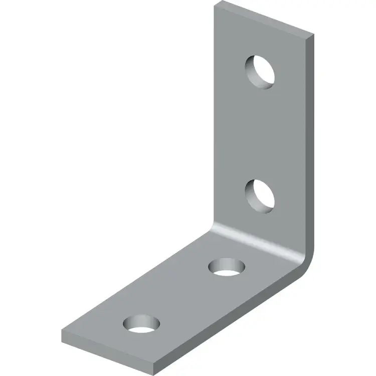 Угловая пластина УМС 90° 4 отв. PU-4