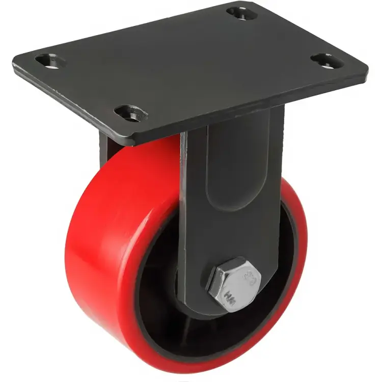 Сверхбольшегрузное полиуретановое неповоротное колесо А5 FHp 63 1000953