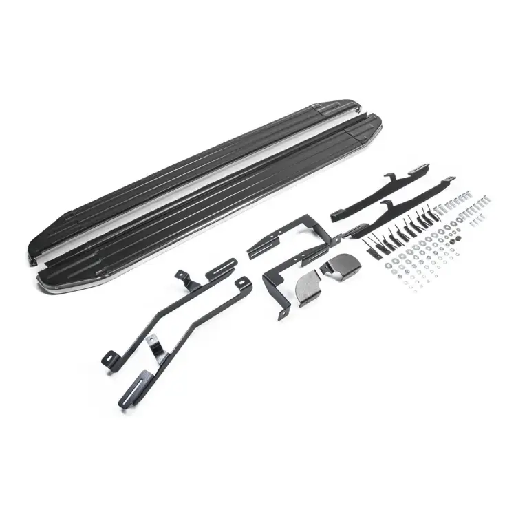 Алюминиевые пороги для Kia Sorento 2012- Rival Premium A173ALP.2305.2