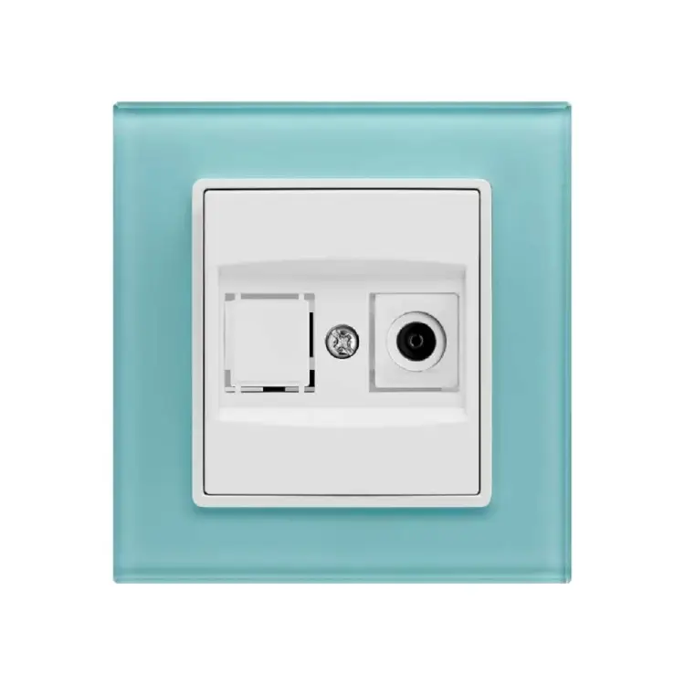 Телевизионная розетка Vesta Electric Exclusive Blue FRZ00040005SIN