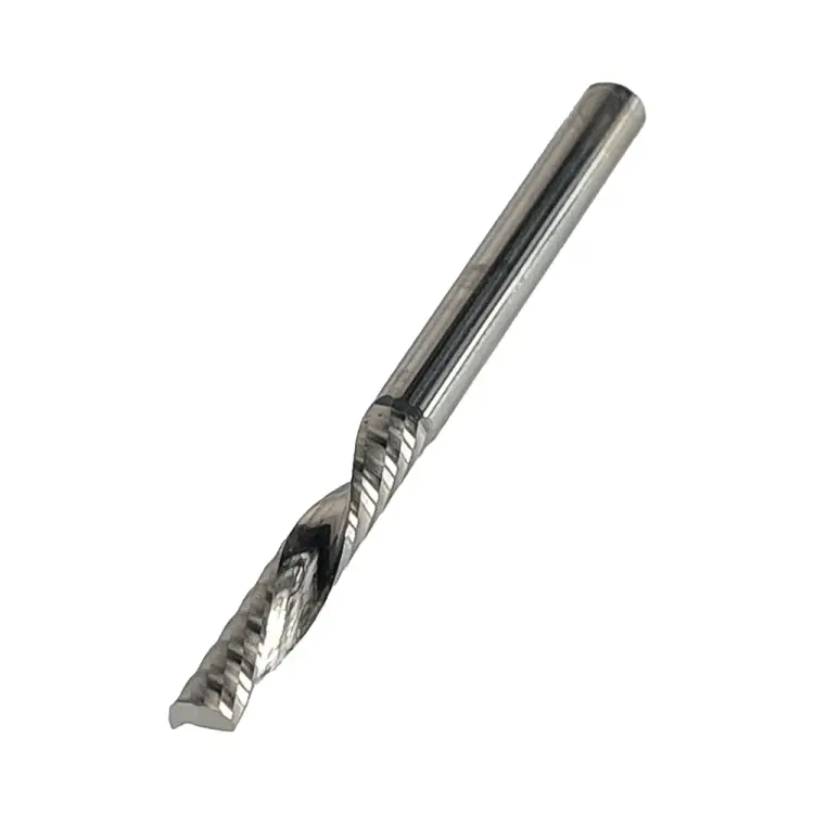 Спиральная однозаходная фреза для ЧПУ Greencut GX3166