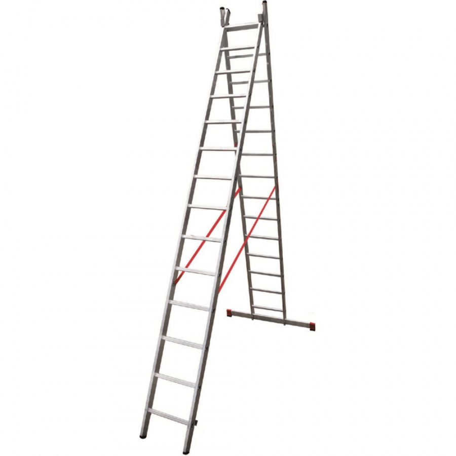 Двухсекционная лестница Новая Высота 604214