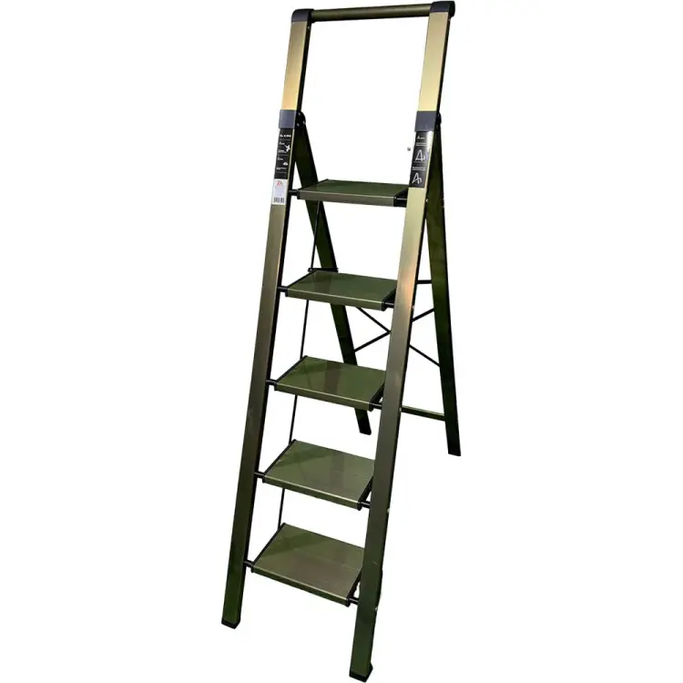 Алюминиевая стремянка SevenBerg calipso Calipso-5 gold Алюминиевая стремянка SevenBerg calipso Calipso-5 gold