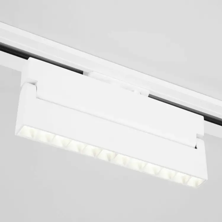 Трековый однофазный светодиодный светильник Elektrostandard garda / для однофазного шинопровода / белый 20w 4200k (85018/01) a057443