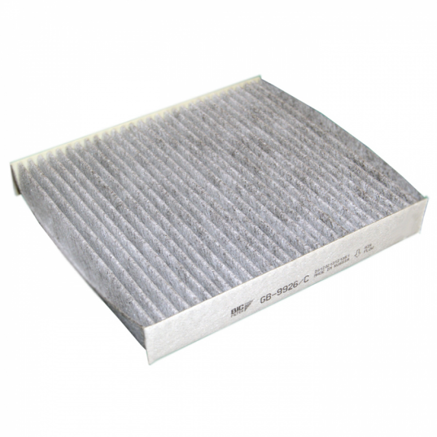 Угольный фильтр салона TOYOTA Corolla 02, Camry 06, RAV 4 01, Auris 06 BIG FILTER GB9926C