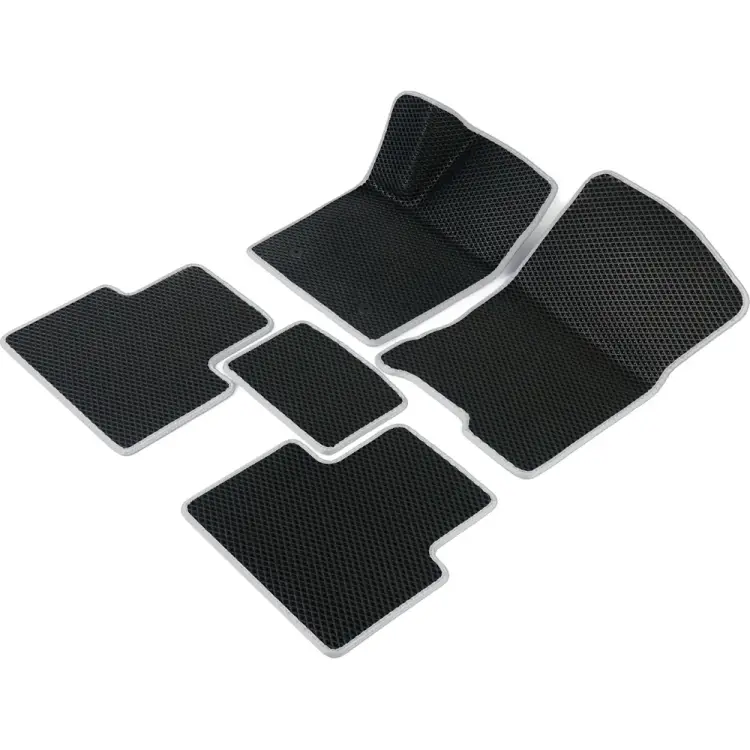 Автомобильные коврики для Mitsubishi ASX 2010 - 2024 (Митсубиси АСХ) Vicecar DL31001-белый