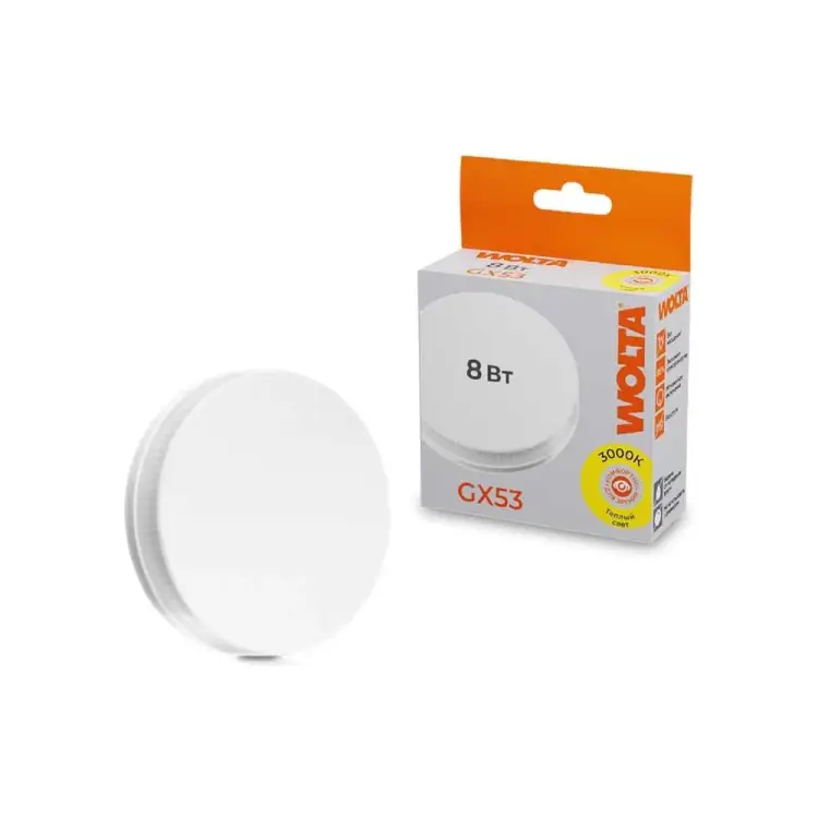 Светодиодная лампа Wolta 25Y75R8GX53