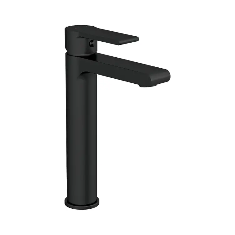 Высокий смеситель для раковины Cersanit BRASKO BLACK 63111