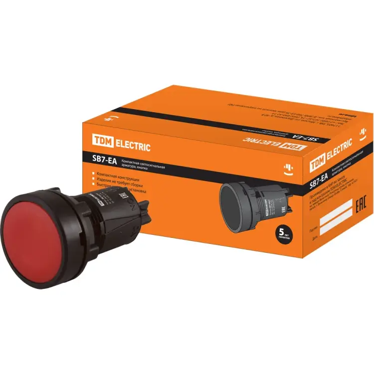 Кнопка-переключатель TDM ELECTRIC SB7-EA45 SQ0746-0022