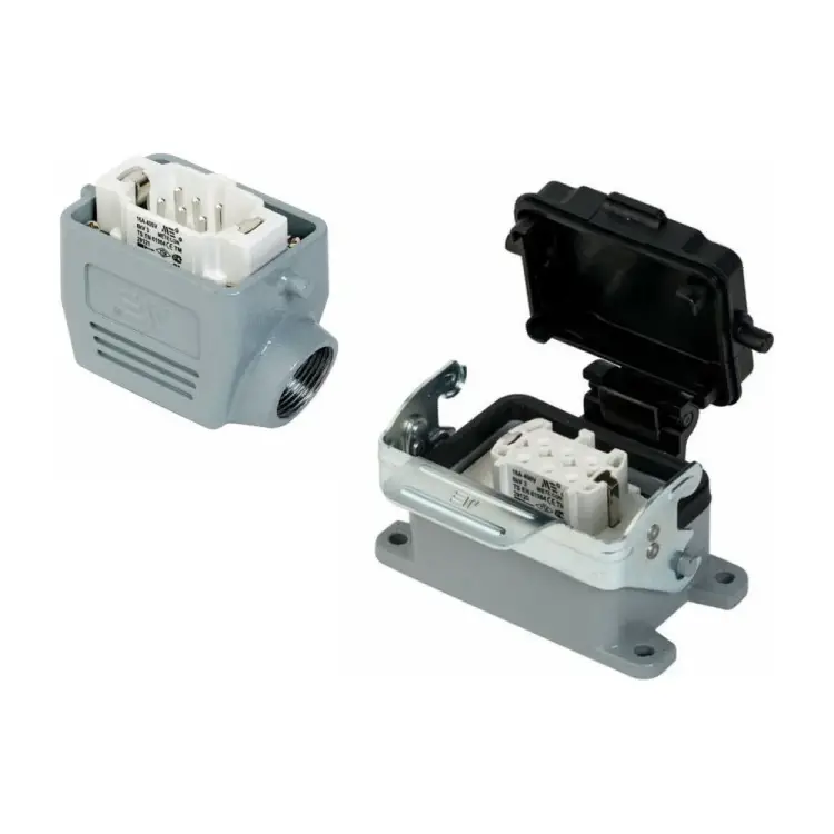 Прямоугольный промышленный разъем Mete Enerji H6E-AM-CCF 685571K Прямоугольный промышленный разъем Mete Enerji H6E-AM-CCF 685571K