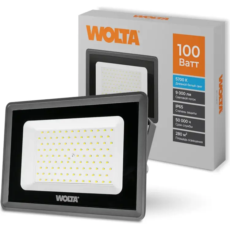 Светодиодный прожектор Wolta WFL-100W/06