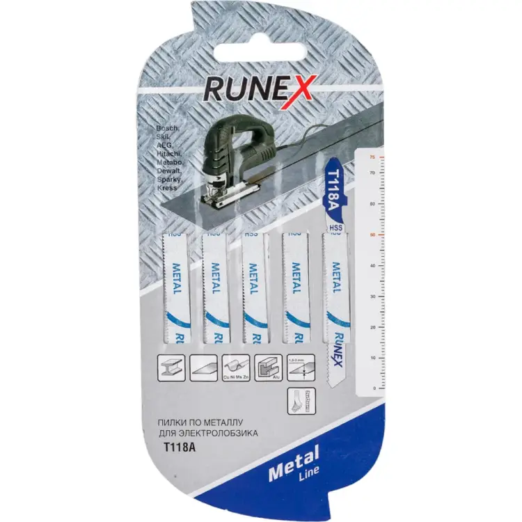 Пилки Runex T118A 555001 Пилки Runex T118A 555001