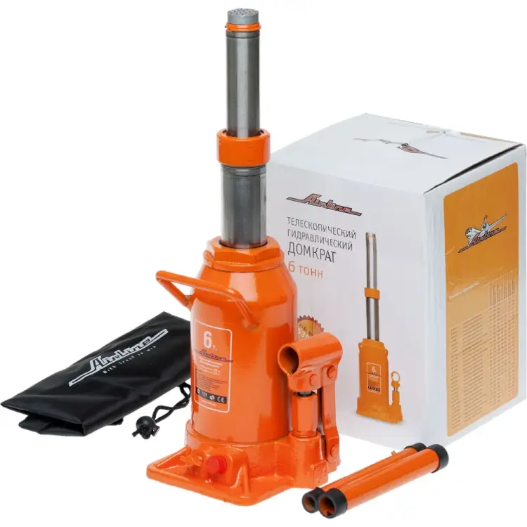 Телескопический домкрат Airline AJ-TB-06