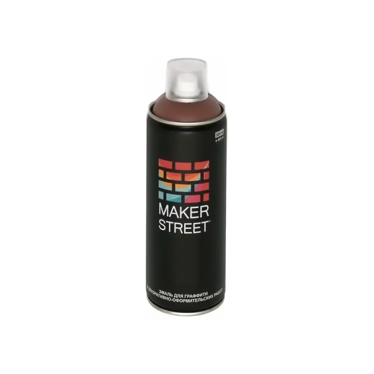 Краска-эмаль для граффити и декоративно-оформительских работ MAKERSTREET MS400 361195 Краска-эмаль для граффити и декоративно-оформительских работ MAKERSTREET MS400 361195