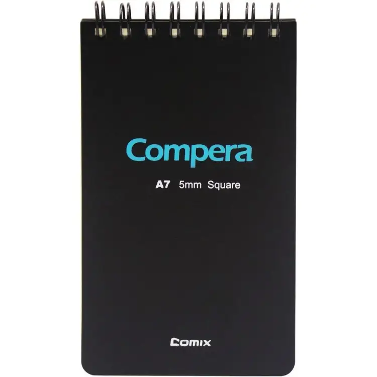 Блокнот COMIX Compera Bond CPA7807 BLK/BU