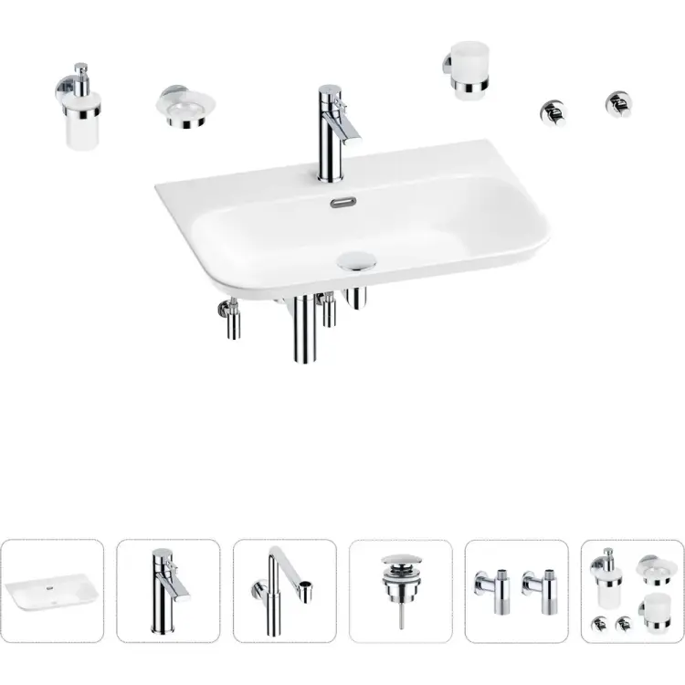 Раковина для ванной Wellsee Eclatant 2.0 201007546