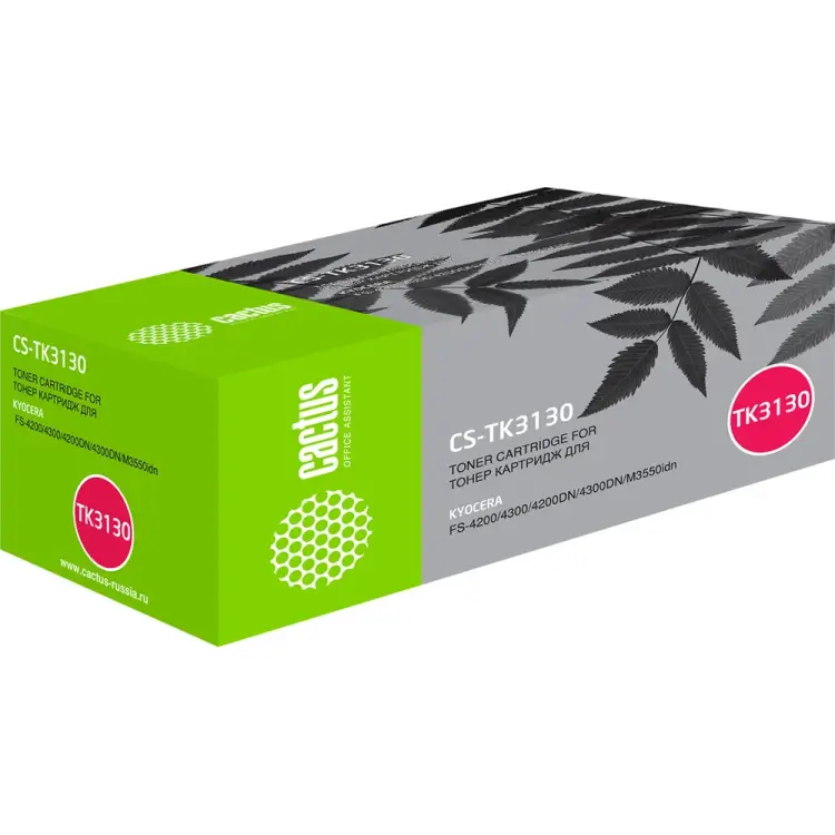 Лазерный картридж для kyocera mita fs 4200/4300/4200dn/4 Cactus tk-3130 358053 Лазерный картридж для kyocera mita fs 4200/4300/4200dn/4 Cactus tk-3130 358053