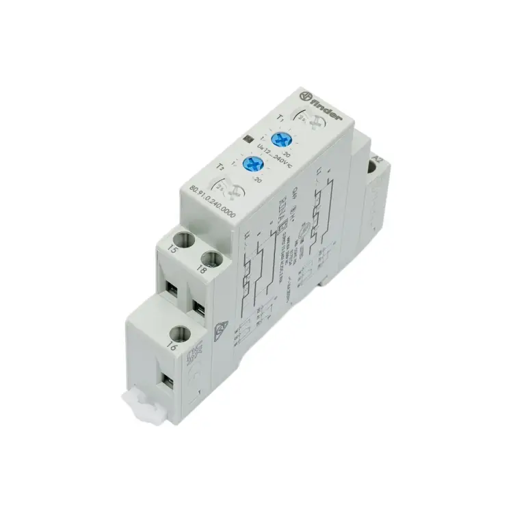 Модульное реле времени Finder 809102400000