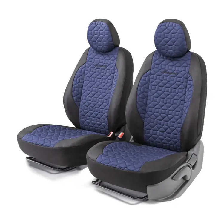 Получехлы на передние сиденья AUTOPROFI SOFT SFT-0405 BK/D.BL