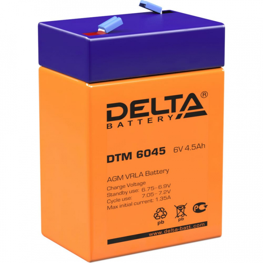 Аккумулятор DELTA DTM 6045