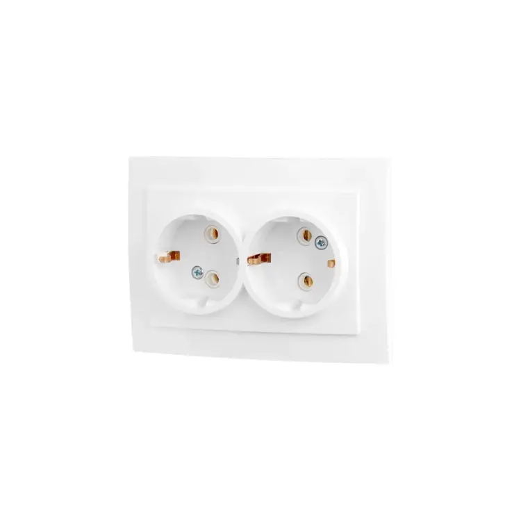 Двойная скрытая розетка Юпитер Стандарт JP7420-03