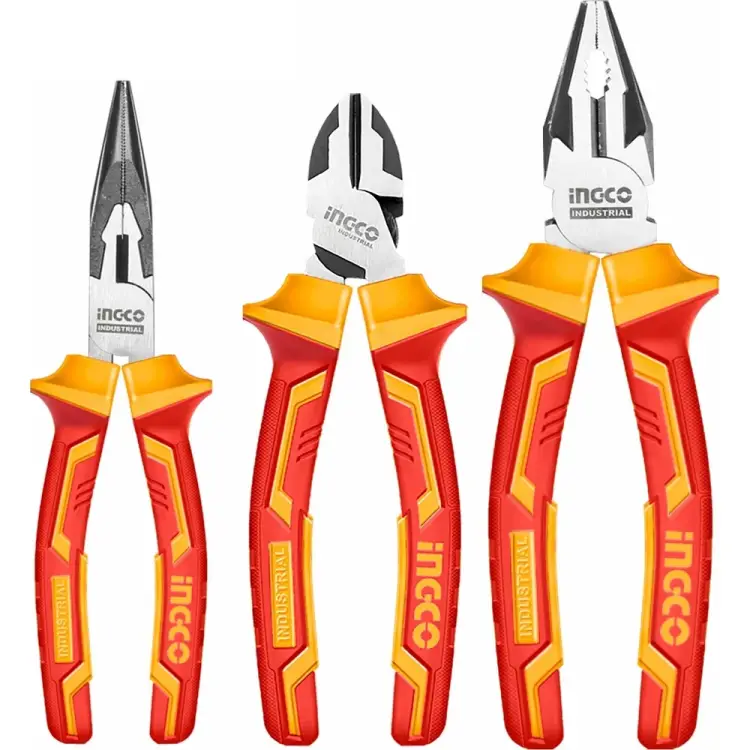 Набор диэлектрических плоскогубцев INGCO HIKPS28318